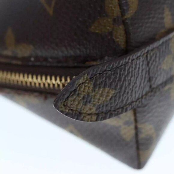 LOUIS VUITTON Monogram Trousse Demi Ronde Cosmetic Pouch - Picture 11 of 15